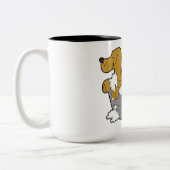 Hondenkoffie mok (Links)