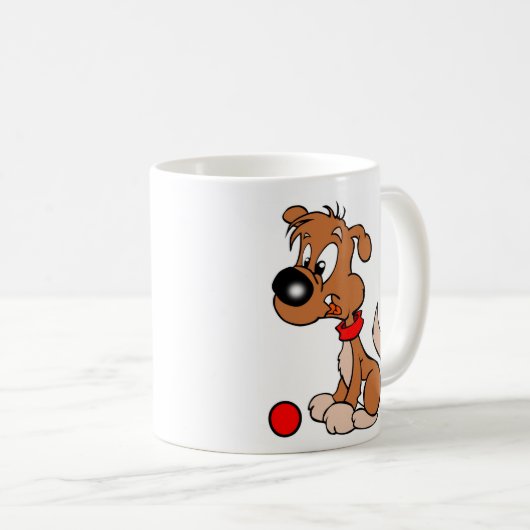 Hondenkoffie mok (Voorkant rechts)