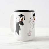 Hondenkoffie mok (Voorkant links)