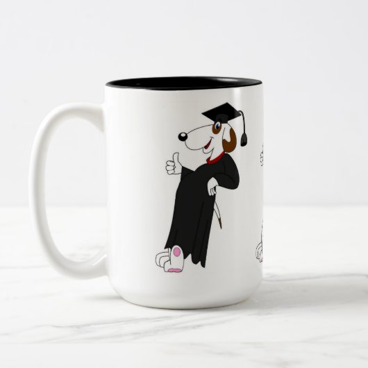 Hondenkoffie mok (Links)