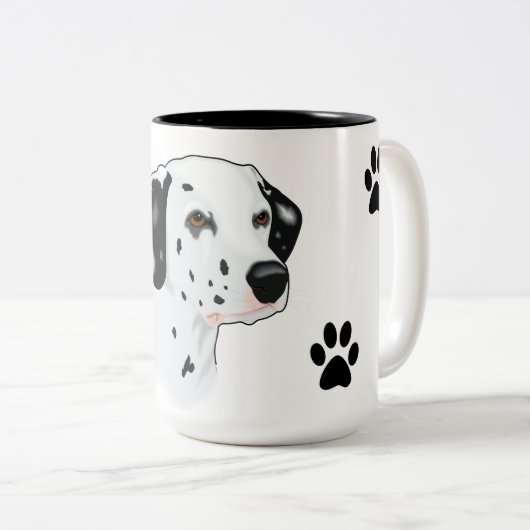 Hondenkoffie mok (Voorkant rechts)