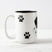 Hondenkoffie mok (Links)