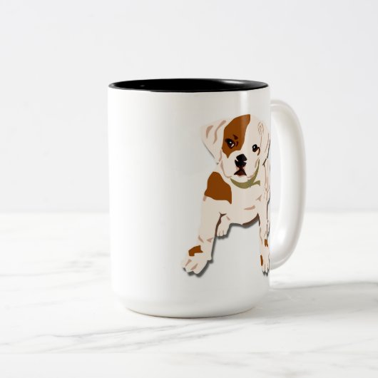 Hondenkoffie mok (Voorkant rechts)