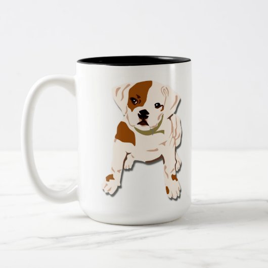 Hondenkoffie mok (Links)