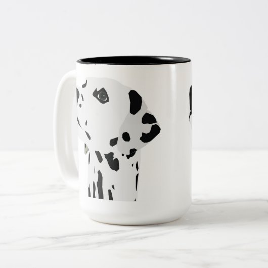 Hondenkoffie mok (Voorkant links)