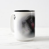 Hondenkoffie mok (Voorkant links)