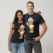 Hondenkok Platter T-shirt (Unisex)
