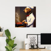 hondenkok poster (Thuiskantoor)