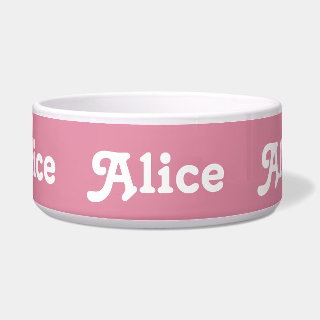 Hondenkom Alice Voerbakje (Voorkant)
