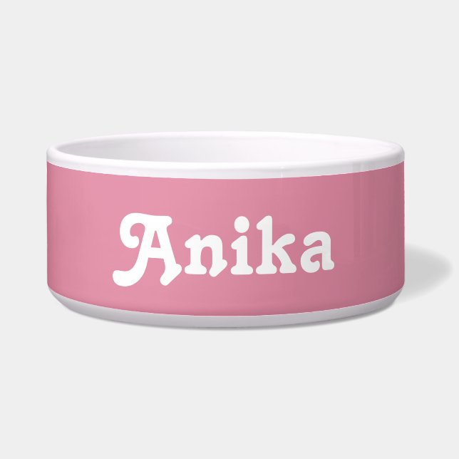Hondenkom Anika Voerbakje (Voorkant)