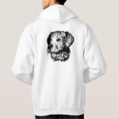 Hondenkopschets  hoodie (Achterkant)