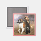 Hondenkunst: Op naar school Magneet (Voorkant / Achterkant)