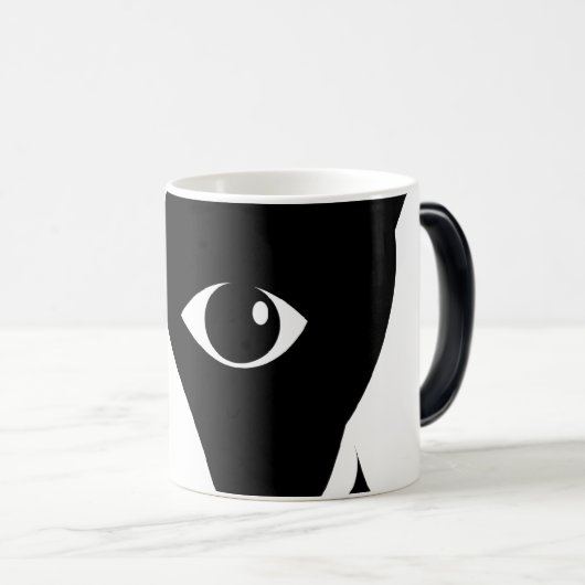 Hondenkunstwerk Morphing Mok (Voorkant rechts)