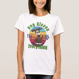 Hondenkussen lossen alles op  t-shirt