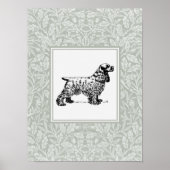 Hondenkwekerij in  stijl poster (Voorkant)