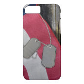 hondenlabels op vlag Case-Mate iPhone case (Achterkant)