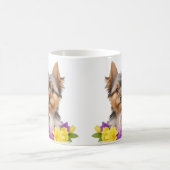 Hondenlente bloemen koffiemok (Center)