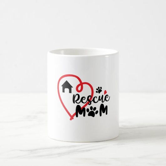 hondenleven koffiemok (Center)