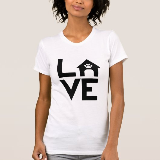 hondenleven t-shirt (Voorkant)