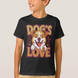 Hondenliefde Puur Grenzenloos Onvoorwaardelijk T-shirt