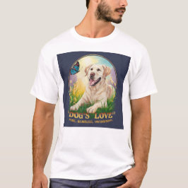 Hondenliefde Puur Grenzenloos Onvoorwaardelijk T-shirt