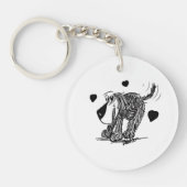 Hondenliefde Sleutelhanger (Voorkant)