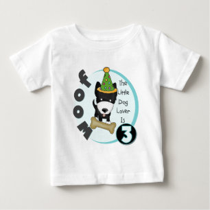 Hondenliefhebber 3e Verjaardag T-shirts en geschen