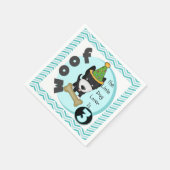 Hondenliefhebber 3rd Birthday Paper Napkins Servetten (Hoek)