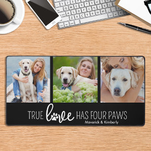 Hondenliefhebber 4 Foto Collage True Love Persoonl Bureaumat