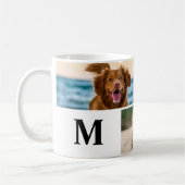 Hondenliefhebber Aangepaste Fotocollage Huisdier M Koffiemok (Links)