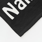 Hondenliefhebber Achternaam Akita / Bericht Fleece Deken (Hoek)