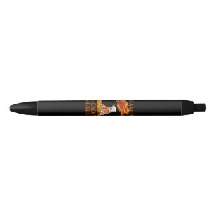 Hondenliefhebber Alleen een vrouw die van de her Zwarte Inkt Pen