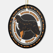 Hondenliefhebber Bernese Mountain Dog Keramisch Ornament (Links)