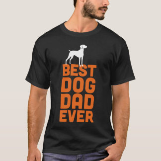 hondenliefhebber - Best Dog Dad Ever - Hungarian V T-shirt