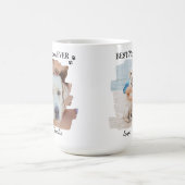 Hondenliefhebber Beste mama ooit Persoonlijke foto Koffiemok (Center)