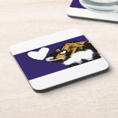 Hondenliefhebber Bier Onderzetter (Linkerzijde)