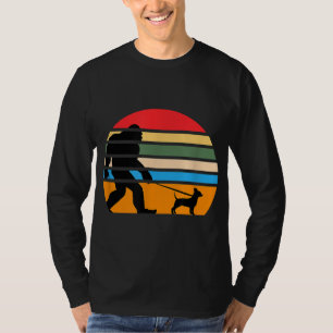 Hondenliefhebber Bigfoot Retro Design Chihuahua  T-shirt