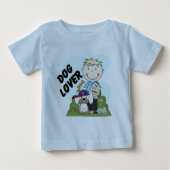Hondenliefhebber Blond Boy T shirten en geschenken (Voorkant)