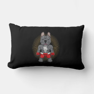 Hondenliefhebber Brave French Bulldog Fighter Kussen