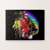 Hondenliefhebber | Bunny Chocolate Labrador Paasda Legpuzzel (Horizontaal)