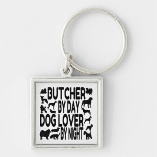 Hondenliefhebber Butcher Sleutelhanger