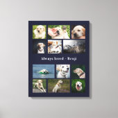 Hondenliefhebber Canvas Afdruk (Voorkant)