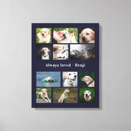 Hondenliefhebber Canvas Afdruk