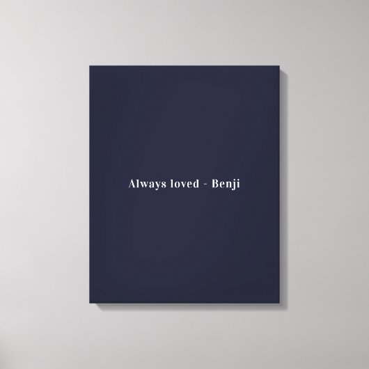 Hondenliefhebber Canvas Afdruk (Voorkant)