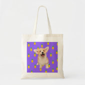Hondenliefhebber canvas tas Grappig Hondengezicht (Voorkant)