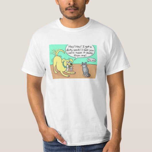 hondenliefhebber Cat Lover T-shirt (Voorkant)