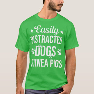 Hondenliefhebber cavia's, loophonden en parelhoend t-shirt
