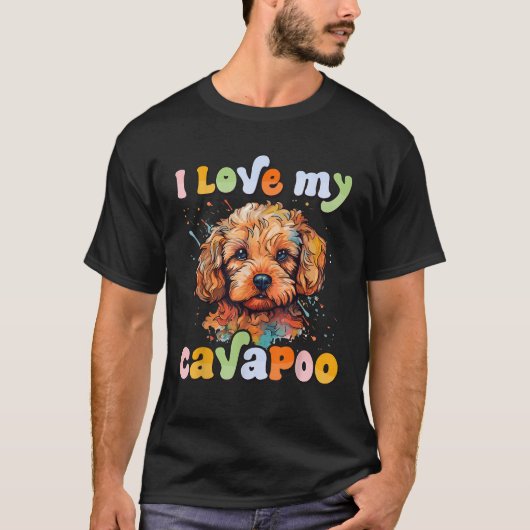 Hondenliefhebber Cavoodle Owner T-shirt (Voorkant)