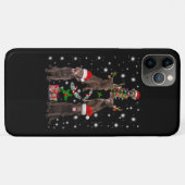 Hondenliefhebber | Chocolade Labrador-kerstboom Case-Mate iPhone Case (Achterkant (horizontaal))