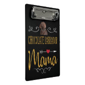 Hondenliefhebber | Chocolade Labrador Mama Mini Klembord (Schuin)
